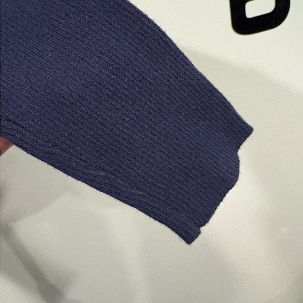 Ralph Lauren Burgundy and Navy Sweater - Picture 4 of 7